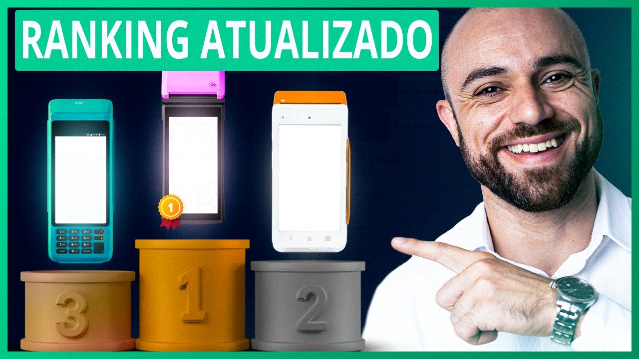 🏆Melhor MÁQUINA DE CARTÃO de 2024 | Qual Fica em 1º Lugar No RANKING DE MAQUININHAS?