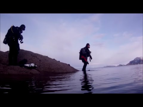 Cold water diving in Norway feb2016