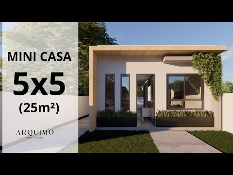 5X5 House Plan | Tiny House | Mini House 25 M²| 5X5 House (25 SQM)| Small House Design Idea
