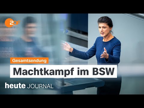 Video Thumbnail: heute journal vom 02.11.24 Thüringer BSW-Streit, Lindner-Papier, deutsche Firmen blicken auf US-Wahl