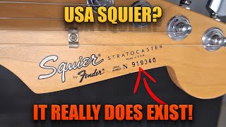 The USA Made Squier Really Exists!