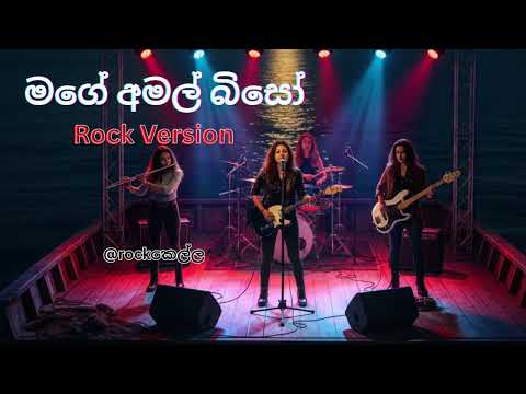 Mage Amal Biso මගේ අමල් බිසෝ Rock Version @Rockකෙල්ල-d3k #rock #metal #cover #song
