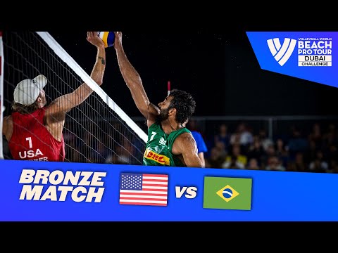 Webber/ Cory vs. Pedro Solberg/ Arthur - Bronze Match  Highlights Dubai 2022 #BeachProTour