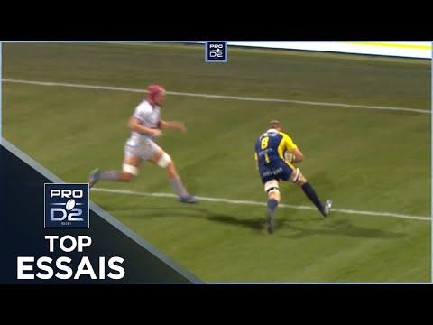 TOP Essais de la J12 – PRO D2 – Saison 2021-2022