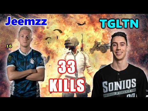 Team Liquid Jeemzz & TGLTN - 33 KILLS - M416+SLR - DUO - PUBG