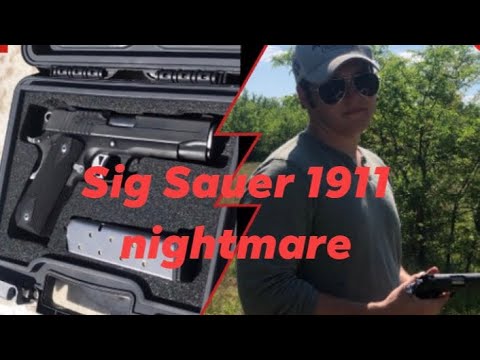 Sig sauer nightmare 1911 45 ACP review in comparison to Rock Island