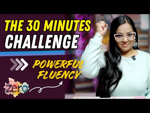 The 30-Minutes Powerful Speaking Exercise | From zero to fluent in English