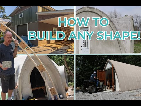 So biegen Sie Holz, um JEDE Dachform zu erhalten! DIY-freundlich!