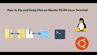 How to Zip and Unzip Files on Ubuntu Linux | Terminal or Command Line