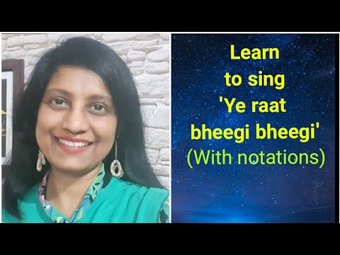 Yeh Raat Bheegi Bheegi - Lata Mangeshkar