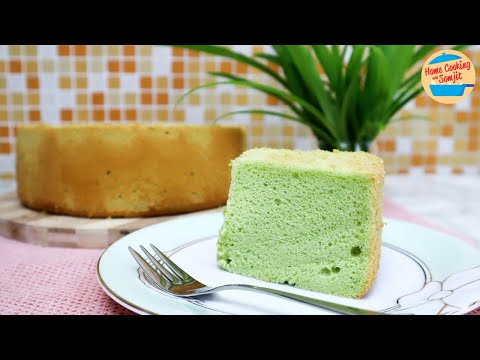 Pandan Chiffon Cake