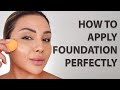 HOW TO APPLY FOUNDATION FOR BEGINNERS | NINA UBHI