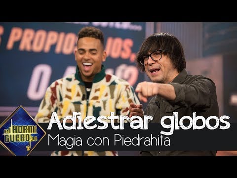 Ozuna averigua el increíble truco de Luis Piedrahita para adiestrar un globo - El Hormiguero 3.0