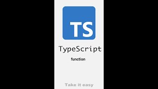 #2 function | TypeScript | Frontend | Take it easy #shorts