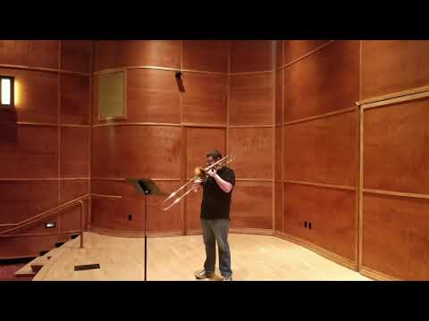 2017-2018 TMEA All-State Tenor Trombone Etude #2: 92