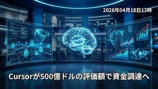【2026年04月18日】時価総額7兆円AIの衝撃！2025年の赤字脱却と効率化の罠、巧妙な詐欺の正体
