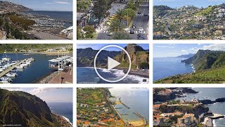 Madeira Island Live Rolling Multi-cam  Streaming 24/7  –  13 cams and local weather