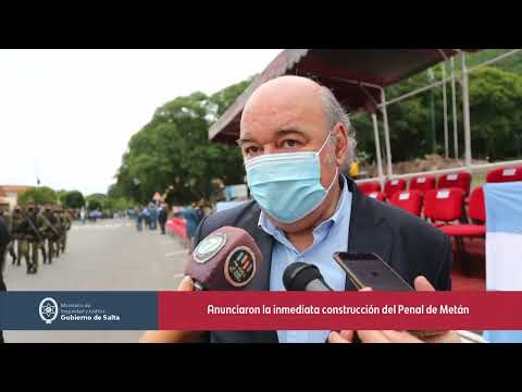 Con el anuncio del nuevo penal para Metán, se conmemoró el 81° aniversario del Servicio Penitenciario de Salta