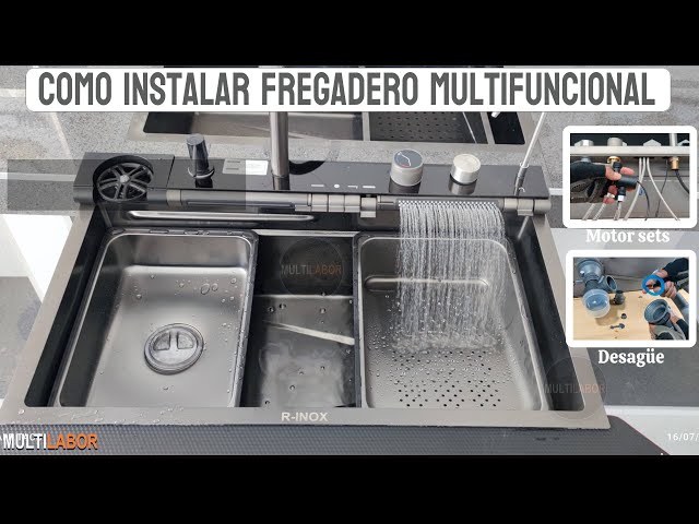 Vídeo relacionado con UKCOCO Estación Lavaojos de Acero Inoxidable Fregadero Accesorio Montado Grifo Activación Rápida con Palanca Flujo Continuo para Emergencias Laboratorios y Fábricas