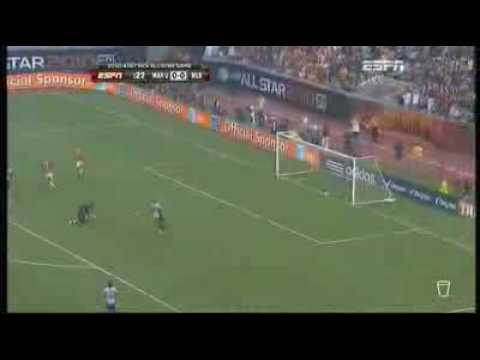 Macheda First Goal - MLS All-Stars vs Manchester United Pre-Season - July 28 2010