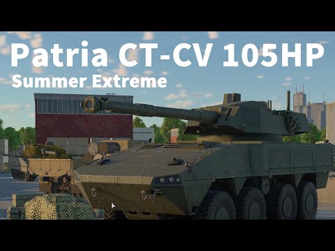 Patria CT-CV 105HP preview (Summer Extreme Vehicle)