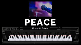 PEACE - Bobby McFerrin (jazz piano karaoke) /LYRICS