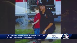 Fort Smith honors fire chief with procession and funeral