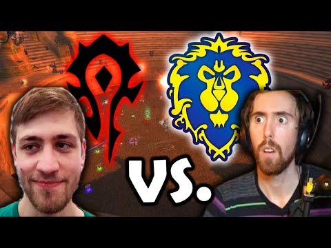 First Horde vs. Alliance Battle In STV In Classic - Asmongold Faces Off Against Sodapoppin