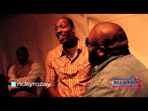 Rick Ross NBA All Star Los Angeles 2011 Blog 2! Announces Signing To Warner Bros Records, Behind The Scenes Of Music Videos With Swizz Beatz, The Game, Diddy, Trey Songz + Hits Up Dwight Howard Private Party
