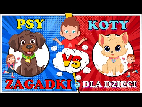 🐶 DOGS vs. CATS 🐱 EDUCATIONAL FAIRY TALE | Karolek and RIDDLES for Children 🧩