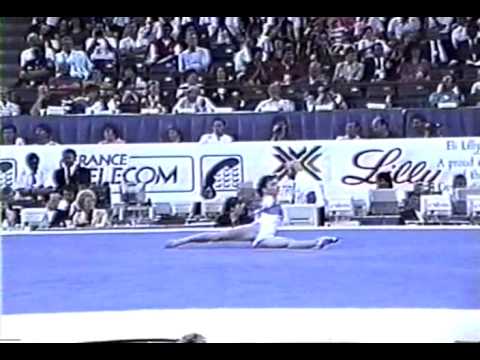 3rd Team ROM Maria Neculita FX - 1991 World Gymnastics Championships 9.925