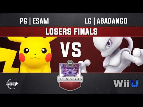 UGC Smash 4 LOSERS FINALS  - PG | ESAM (Pikachu, Mewtwo, Bowser) vs LG | Abadango (Mewtwo)