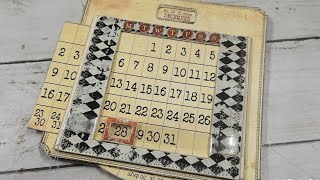 Perpetual calendar DIY free printable