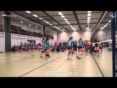 2:0 VC Wiesbaden vs. Schweriner SC Halbfinale - 17.5.2015