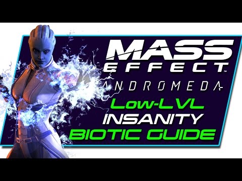 Early Level Insanity Biotic Build for Mass Effect Andromeda