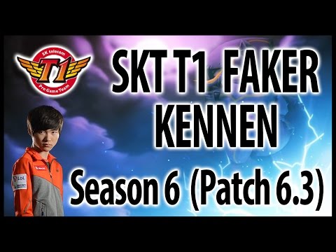 SKT T1 Faker – Kennen mid vs. Lissandra – LoL KR Challenger Ranked, Patch 6.3 (2016.02.15)
