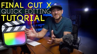 HOW TO Color Grade + Sound Design Workflow in FCPX | Final Cut X for Beginners #FCPX