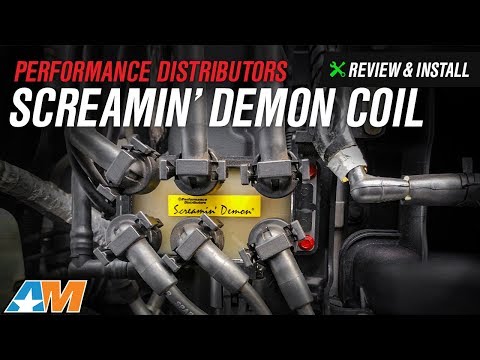 2005-2010 Mustang V6 Performance Distributors Screamin Demon Coil Review & Install