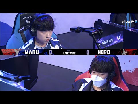 [2021 GSL ST S3] Ro.8 Match4 Maru vs herO