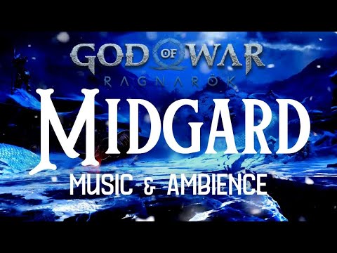 God Of War Ragnarök - Midgard - MUSIC & AMBIENCE (1 HOUR)