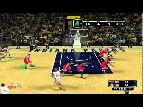 NBA 2K14 MyCareer JohnClutch Playoff QF Game4 Bulls vs Pacers