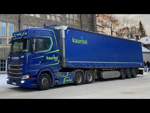 POV Driving Scania S540 - Farsund Rv. 465