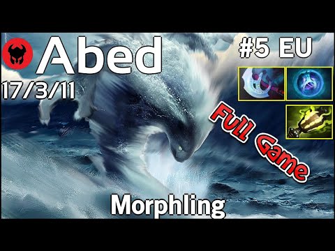 Abed [Fnatic] plays Morphling!!! Dota 2 Full Game 7.21