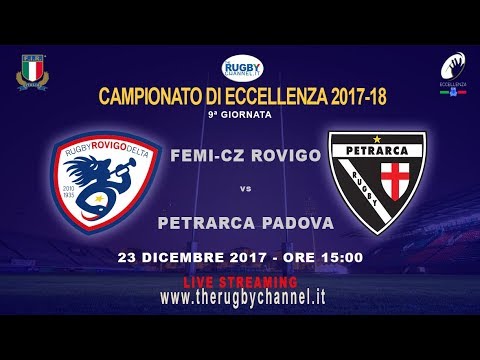 9A Giornata - Femi- CZ Rovigo v Petrarca Padova