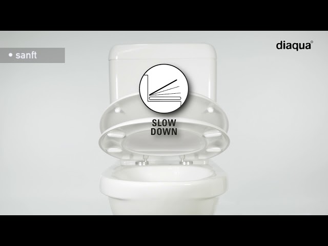 Vidéo teaser pour diaqua WC-Sitz mit Slow-Down Funktion