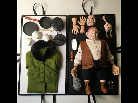 084 Big Ben the Butcher Stop Motion Puppet - Delivery