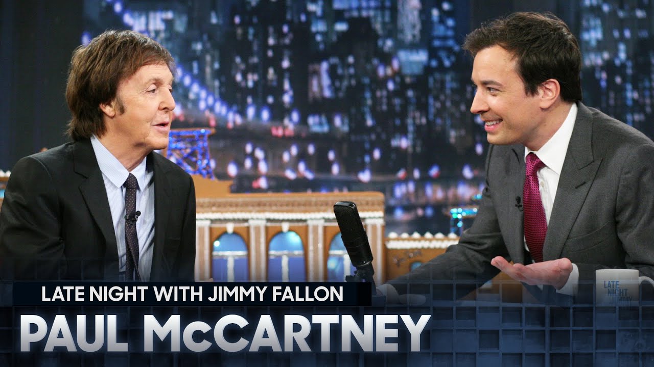 Paul McCartney Sings The Beatles' Harmony, Talks John Lennon & Obama Performance | Fallon Flashback