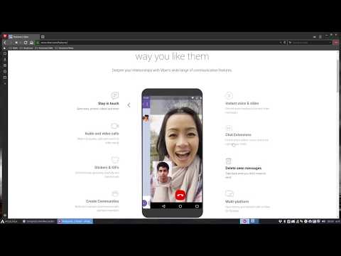 ArcoLinux : 580 installing viber and using it on your ArcoLinux system