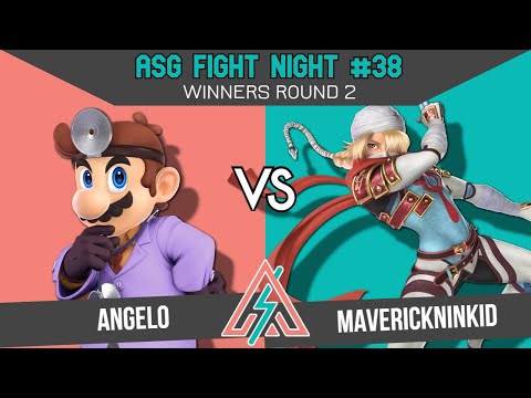 ASG 38 WINNERS ROUND 2 - Angelo( Dr. Mario) vs Maverickninkid (Sheik)