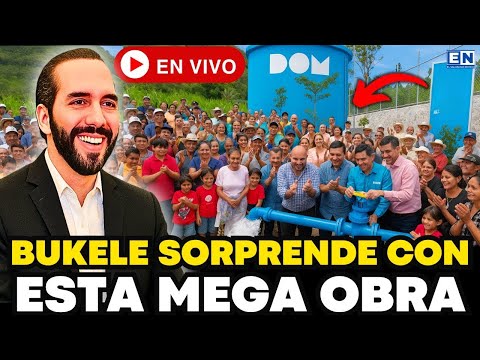 BUKELE SORPRENDE A LOS SALVADOREÑOS CON ESTA MEGA OBRA EN EL SALVADOR NADIE LO ESPERABA